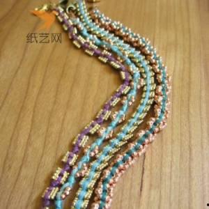 项链串珠视频,串珠艺术之美